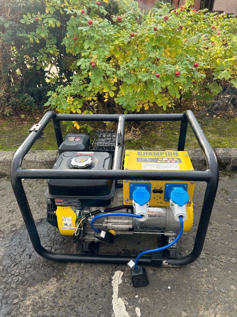 Champion Petrol & Gas Generator 3000KW – Good Condition