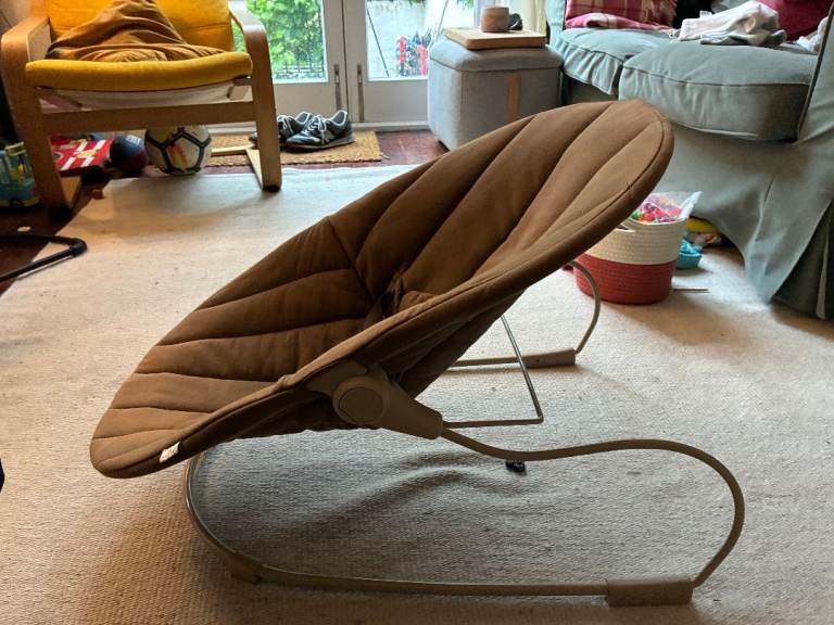 Konges Sløjd Baby Bouncer – Brown – Good Condition