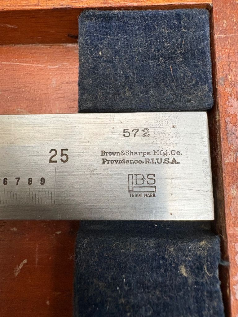 Brown and Sharpe caliper