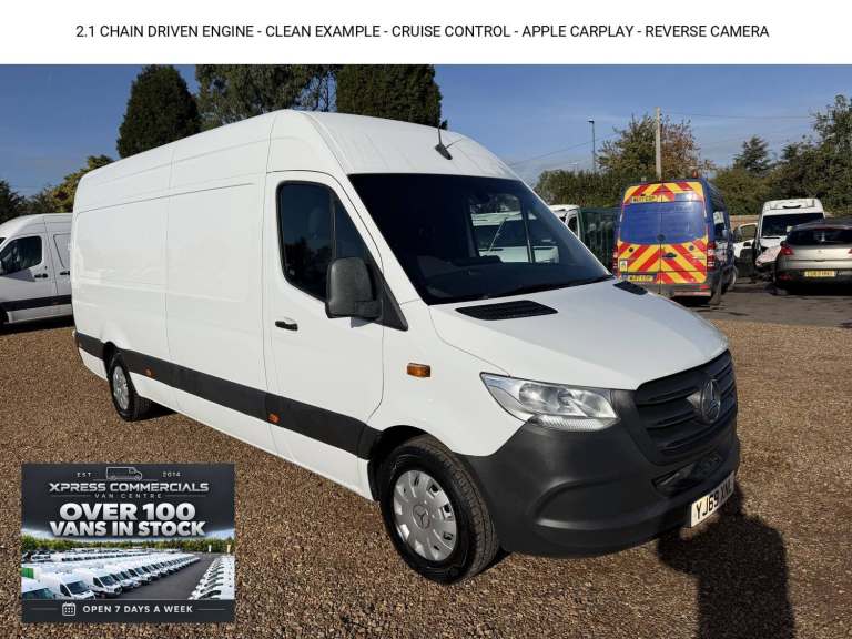 2019 Mercedes-Benz Sprinter 2.1 311 CDI Panel Van 5dr Diesel Manual RWD L3 H2 Euro 6 (114 ps) Pan...