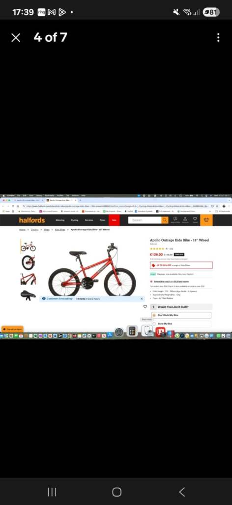 Childrens bike