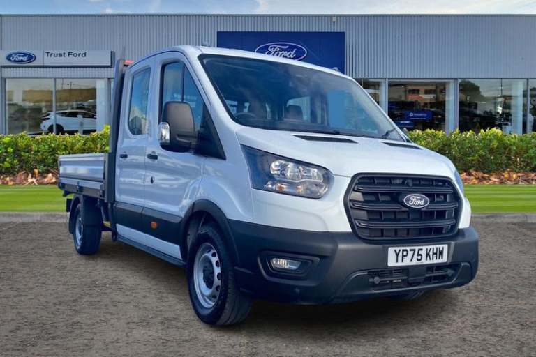 2025 Ford Transit 350 Leader L3 LWB Double Cab Dropside RWD 2.0 EcoBlue 130ps DAP Manual Dropside...