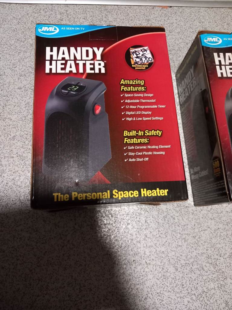 2  new HANDY HEATERS 