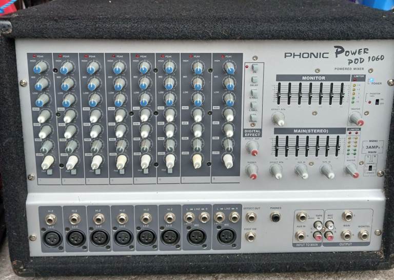 Phonic Powerpod powered mixer ampp