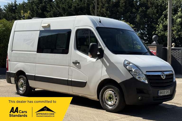 2020 Vauxhall Movano 2.3 CDTi 3500 FWD L2 H2 Euro 6 5dr Diesel