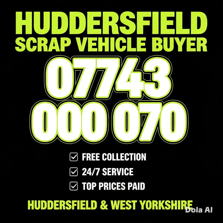 Huddersfield scrap vehicle buyer 