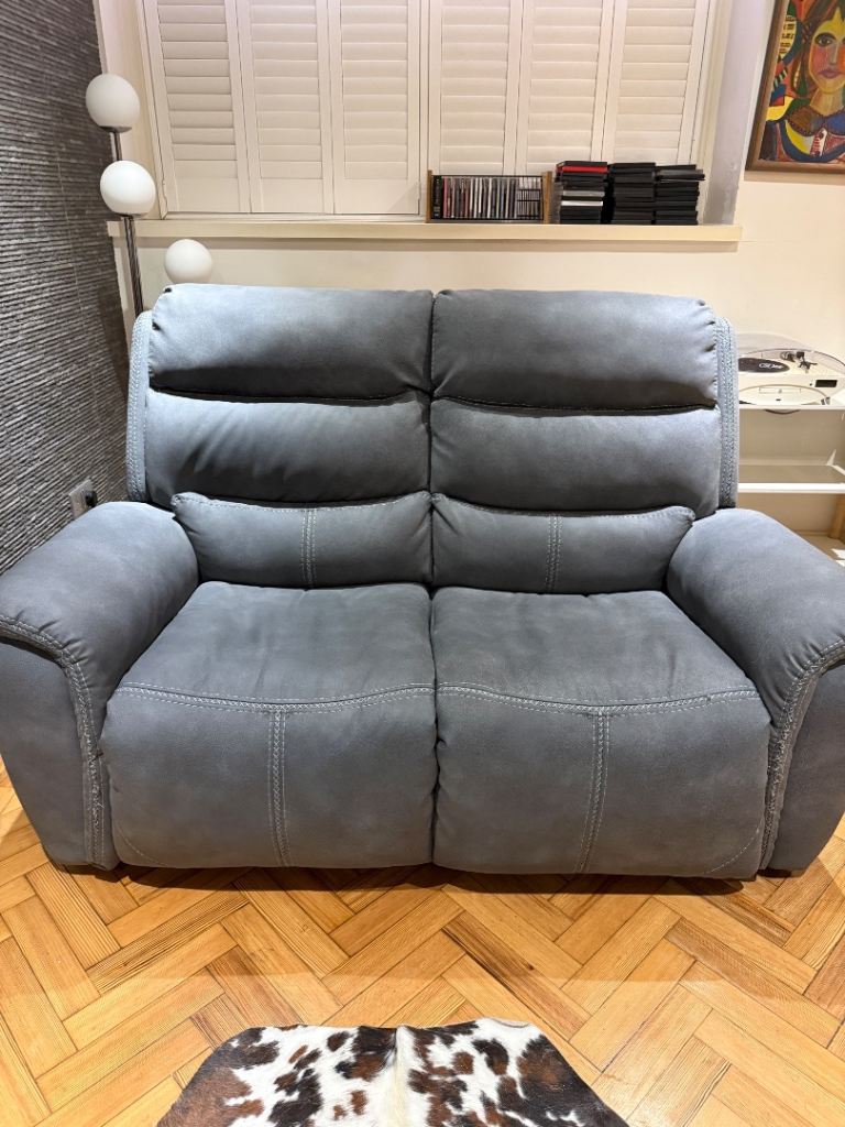 Huge two seats recliner sofa soft and comfortable 