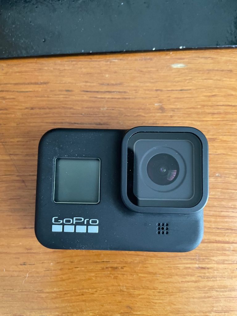 GoPro Hero 8 Black Action Camera with Batteries and Case