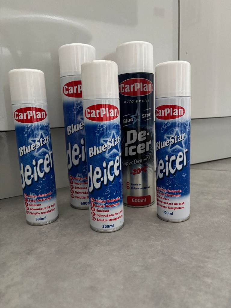 De Icer, Carplan 2x600ml and 3x300ml, New