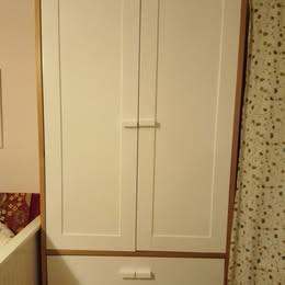 IKEA PAX bookshelf with 2x doors and 2x drawers