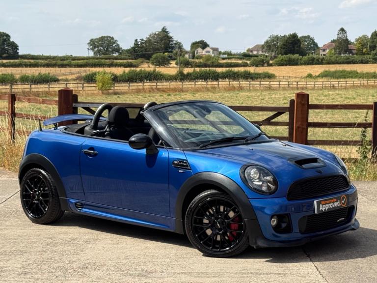 2014 MINI ROADSTER CONVERTIBLE 1.6 JOHN COOPER WORKS, WOW RARE LIGHTNING BLUE !!
