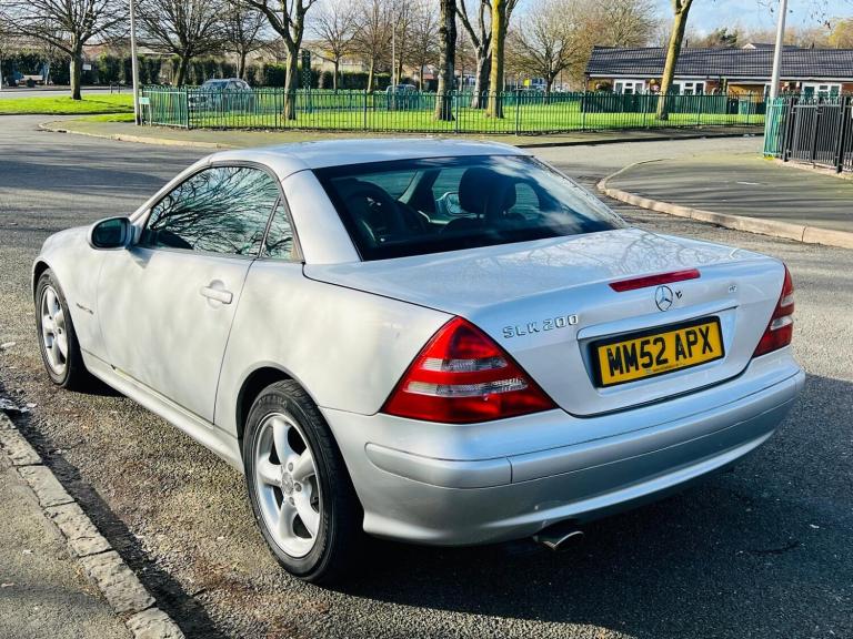 2003 Mercedes-Benz SLK SLK 200K 2dr Tip Auto CONVERTIBLE Petrol Automatic