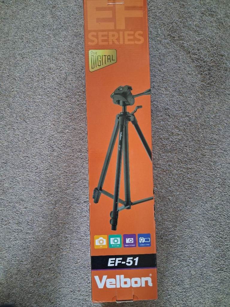 Velbon EF-51 Tripod – Good Condition