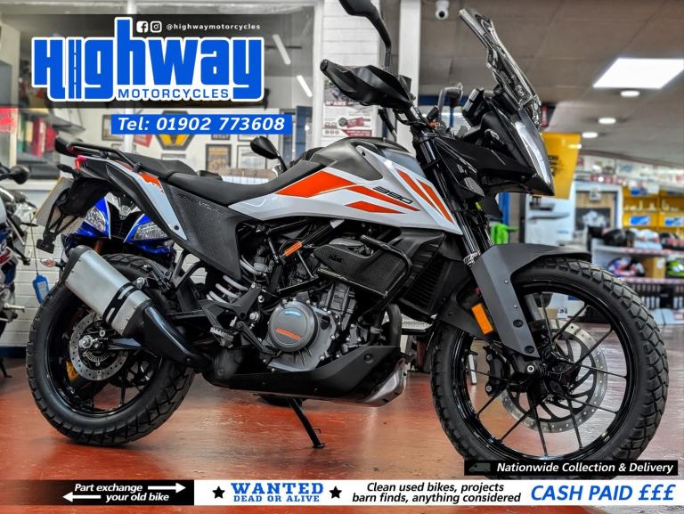 2021 KTM 390 Adventure (9k Miles) with Warranty & 12 Months MOT