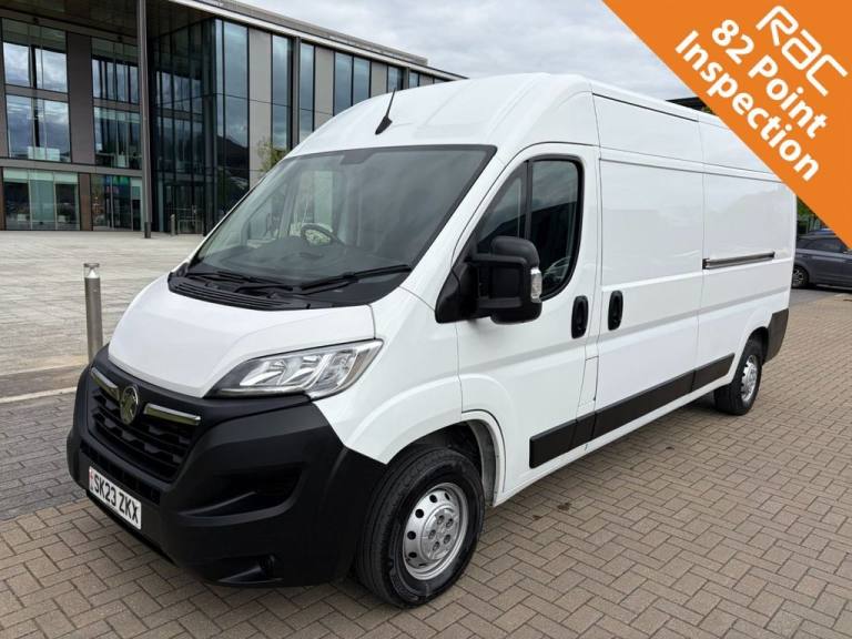 2023 Vauxhall Movano 3500 PRIME 2.2CDTi BiTurbo EU6 S/S FWD L3 H2 140ps *AIRCON*SATNAV*APPLE CAR ...