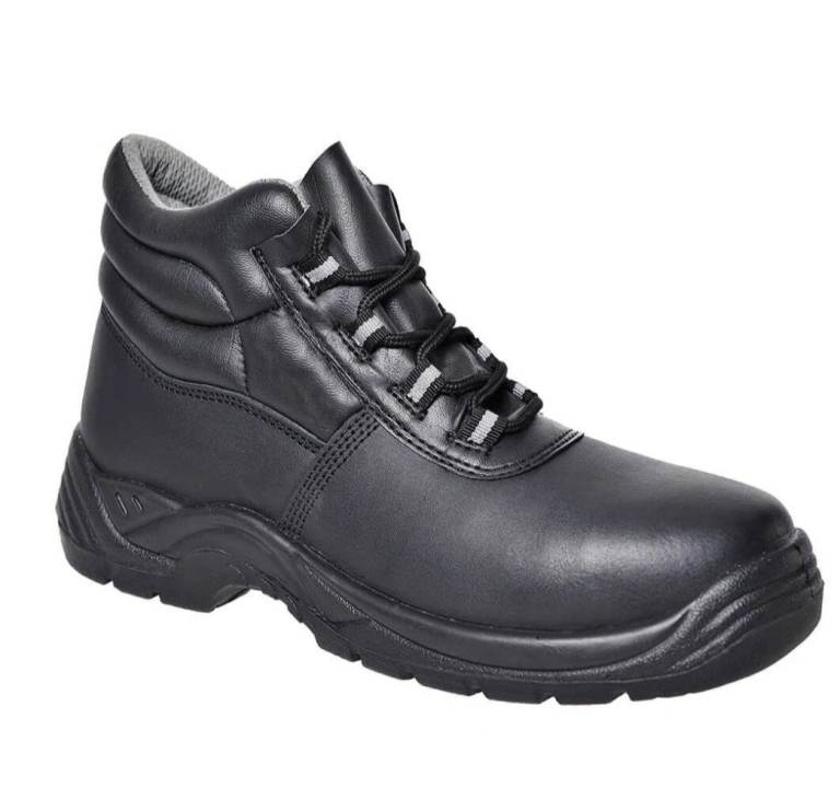 Portwest Compositelite S1 Metal Free Safety Boots Black Size 10