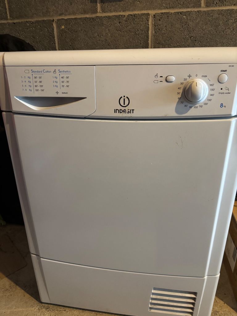 Indesit Tumble Dryer – White, Good Working Order