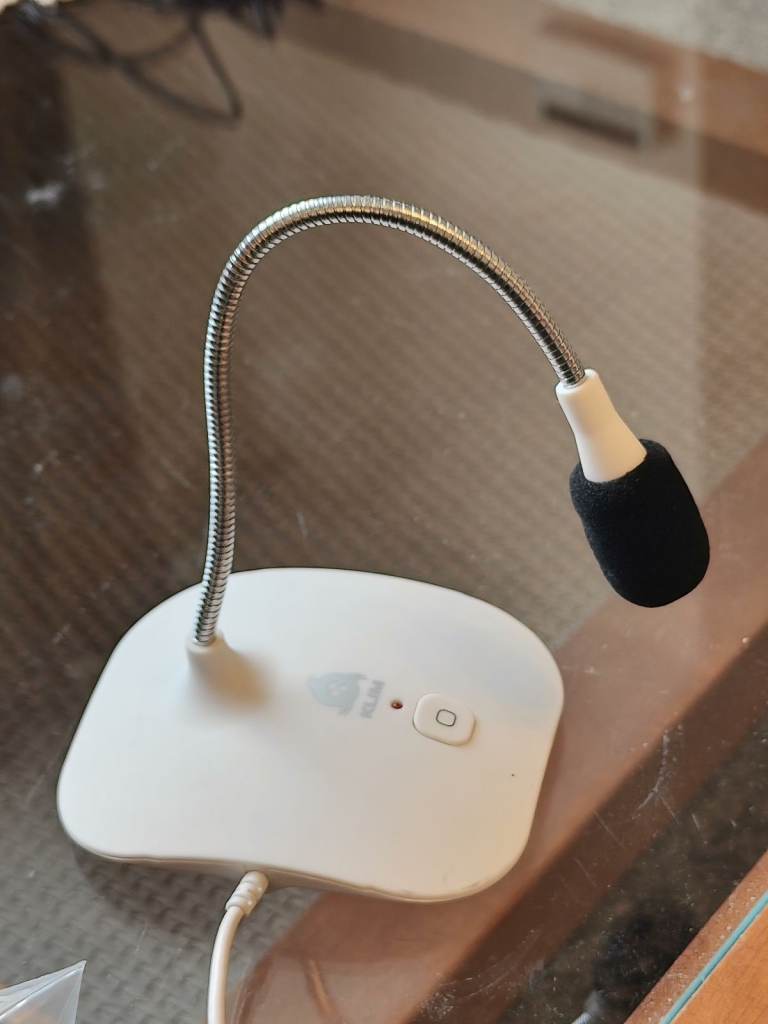 KLIM USB MICROPHONE KLIM TALK BUTTON TO ACTIVATE FLEXABLE