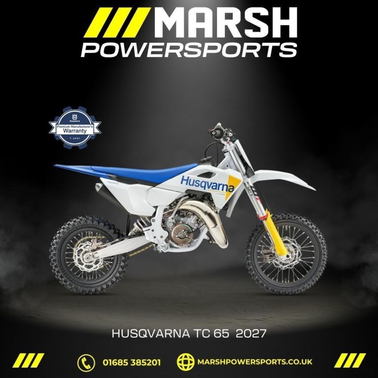 TC 65 2027 Model - Husqvarna Main Dealer - Reserve NOW!