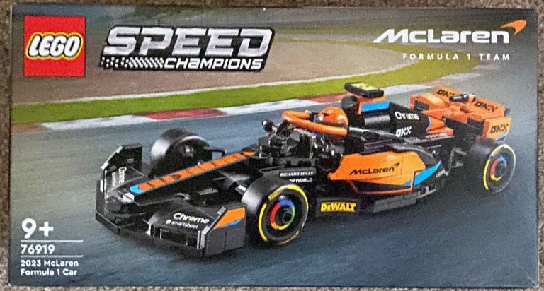 Lego McLaren Formula 1 car, brand new and sealed