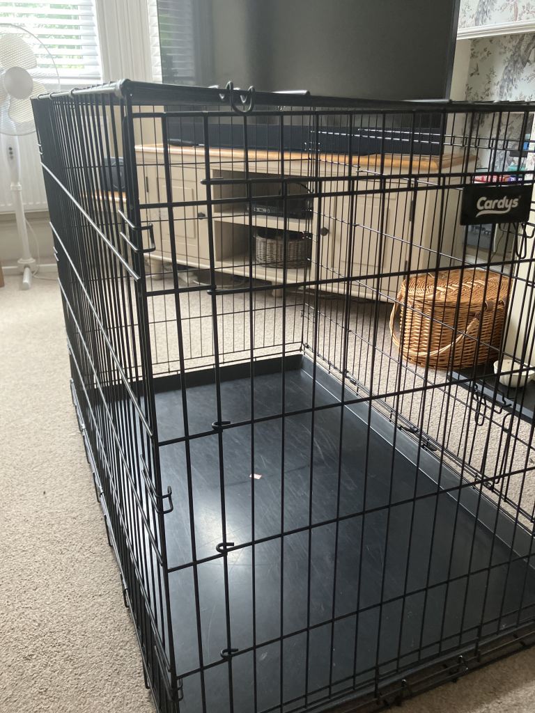 Large dog crate