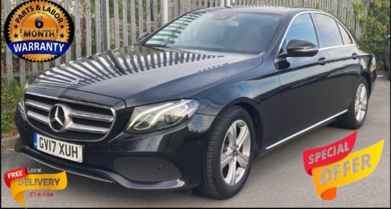 2017 Mercedes-Benz E Class E220d SE 4dr 9G-Tronic SALOON Diesel Automatic
