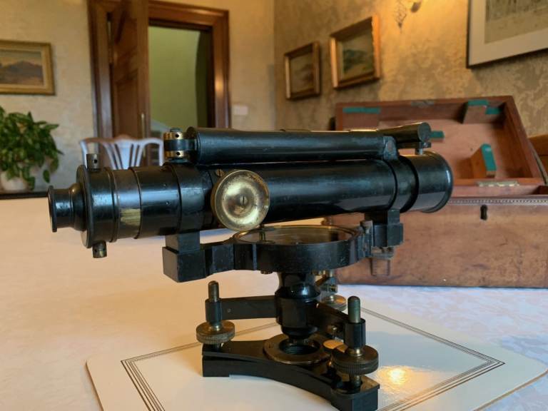 Antique Surveyor’s Level ex Robert Piercy (Wales, Sardinia & India) by W. Watson & Son
