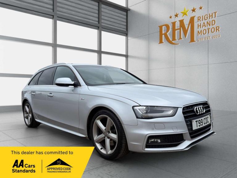 2013 Audi A4 Avant 2.0 TDI S line Estate 5dr Diesel Multitronic Euro 5 (s/s) (143 ps) Estate Dies...