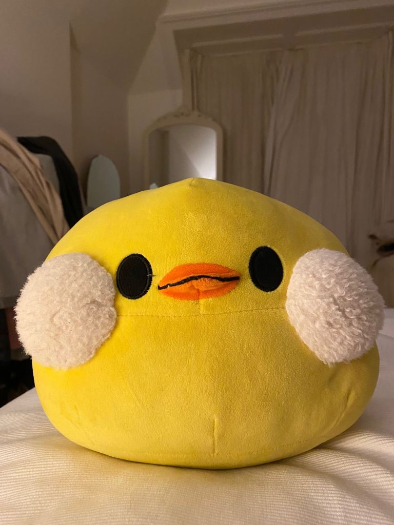 Kenji Tiny Y Gabby the Duck soft toy. 