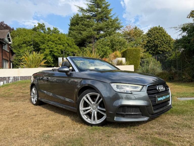 2016 Audi A3 Cabriolet 1.4 TFSI CoD S line Convertible 2dr Petrol Manual Euro 6 (s/s) (150 ps) Co...