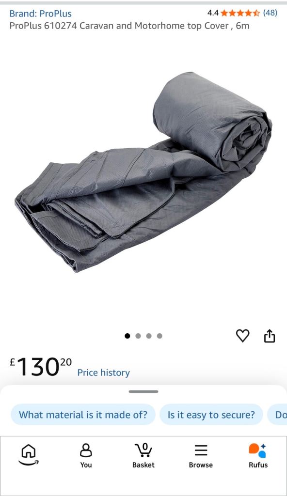 Motorhome Top Cover