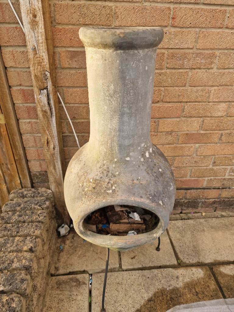 Small garden chiminea