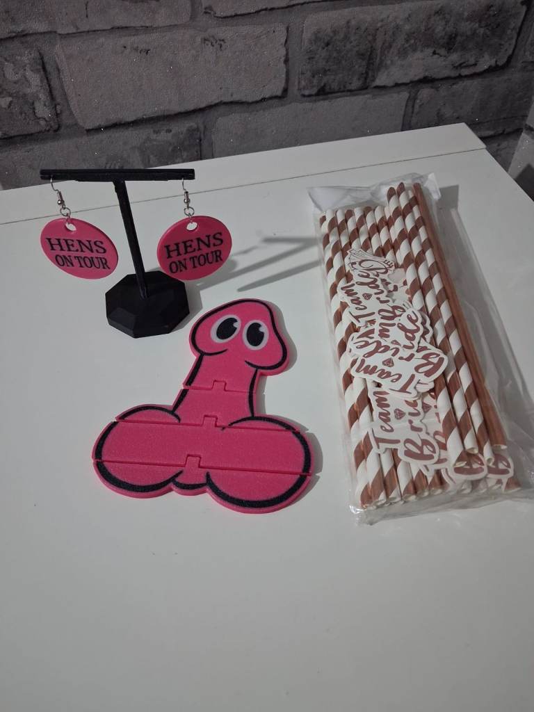 3d printed hen party bundle
