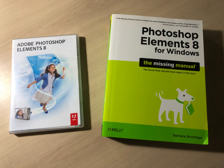 Adobe Photoshop Elements 8 for Windows plus Manual