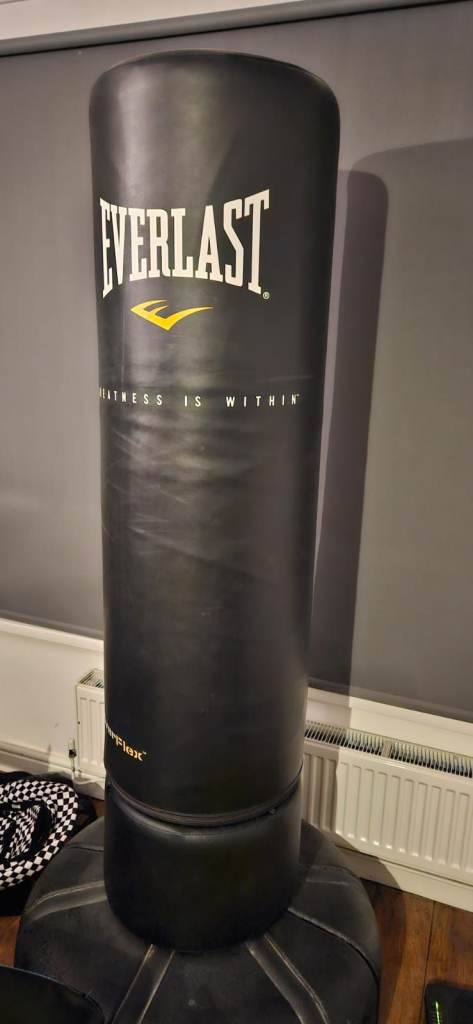 Everlast Pro Everflex Freestanding Punch Bag - lightly used, good condition