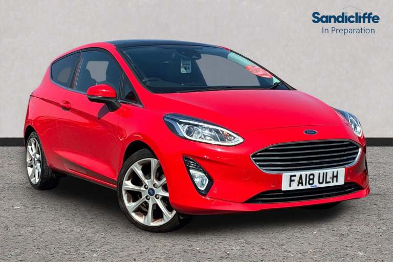 2018 Ford Fiesta 1.0 EcoBoost 125 Titanium 3dr HATCHBACK PETROL Manual