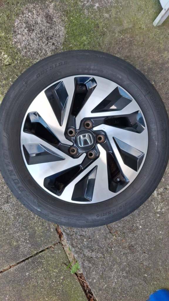 2018-2021 HONDA CIVIC X MK10 215/55/R16 5 TWIN SPOKE 16X7J ALLOY WHEEL