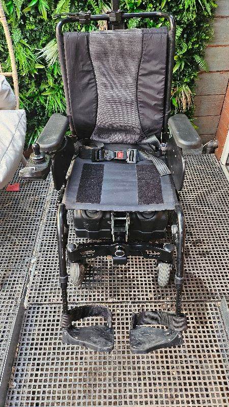 Invacare fox with rare  additional carers controller 
