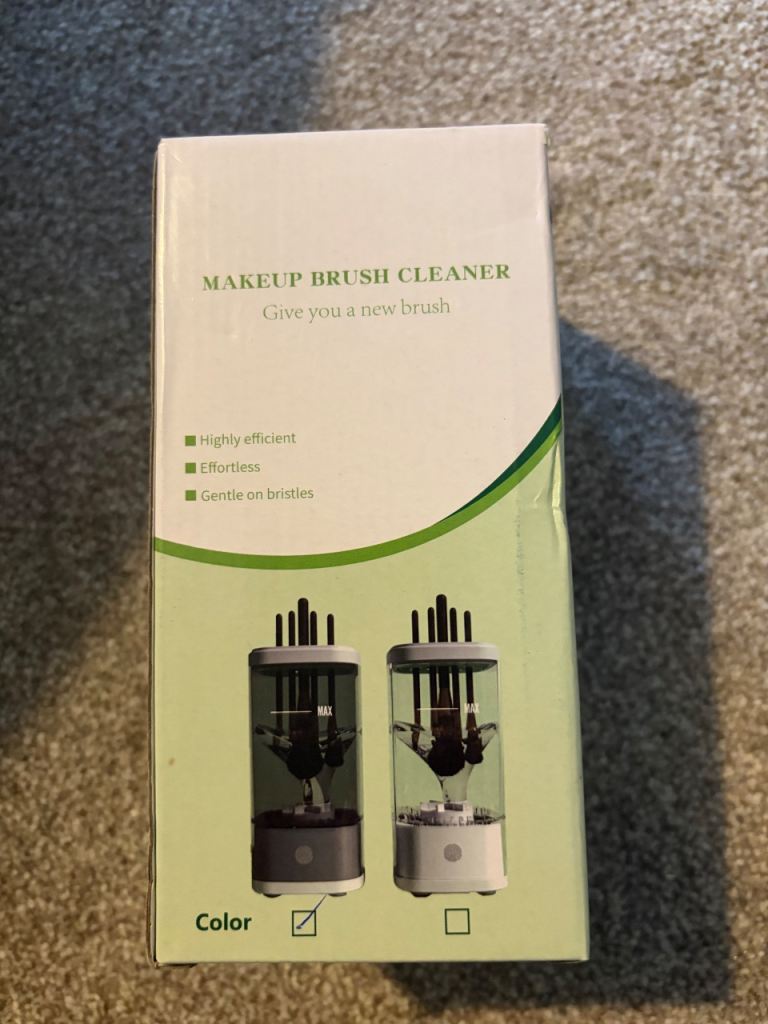 Electric Makeup Brush Cleaner Machine Set Automatic Washer Dryer Cleaning Kit