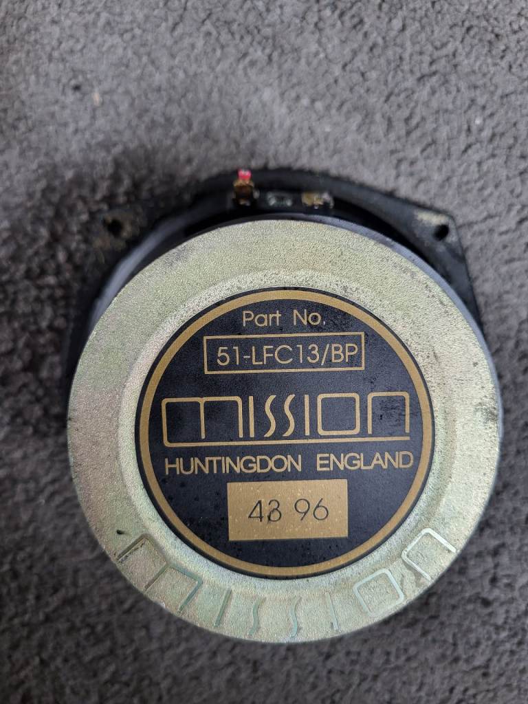 Mission 753 Bass unit.