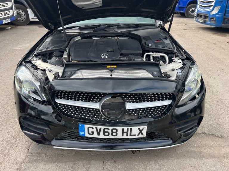 2019 MERCEDES BENZ C CLASS C220 AMG LINE PREMIUM COUPE 2.0 DAMAGED SALVAGE