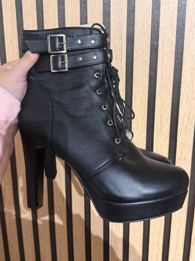 image for Women’s platform boots - goth emo dom
