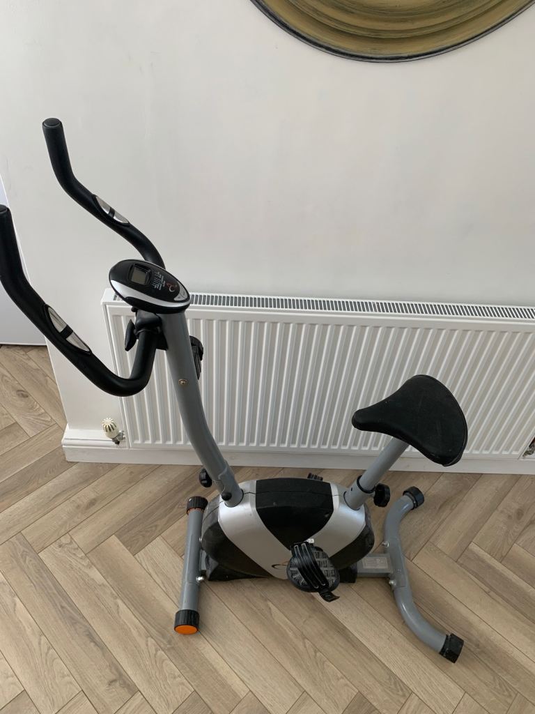 V-Fit Exercise Bike – Grey, Good Condition
