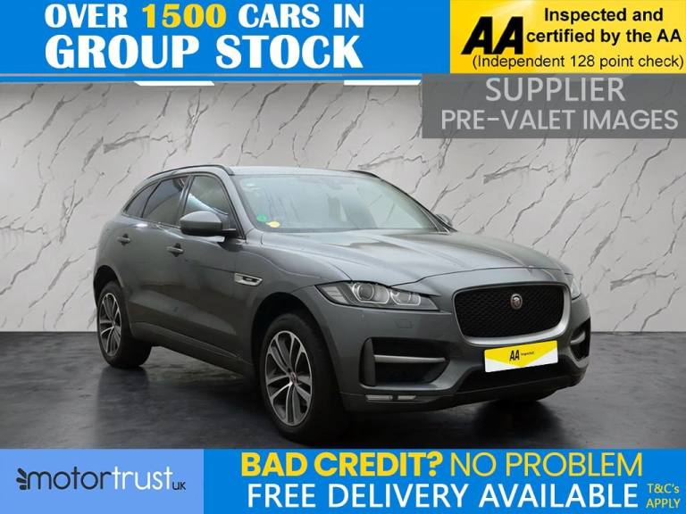2018 Jaguar F-Pace 2.0 D180 R-Sport SUV 5dr Diesel Auto AWD Euro 6 (s/s) (180 ps) 2 FORMER OWN ES...