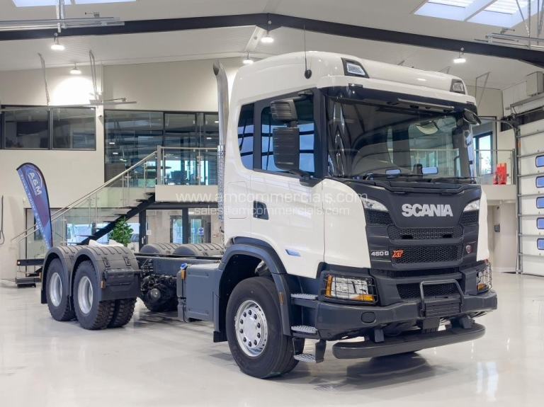 2026 SCANIA G460 XT SUPER 6X4 DOUBLE DRIVE CHASSIS CAB