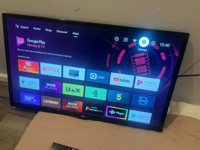 Ex display 32 inch JVC 32 inch Android smart tv with wi fi immaculate like new RRP £199  
