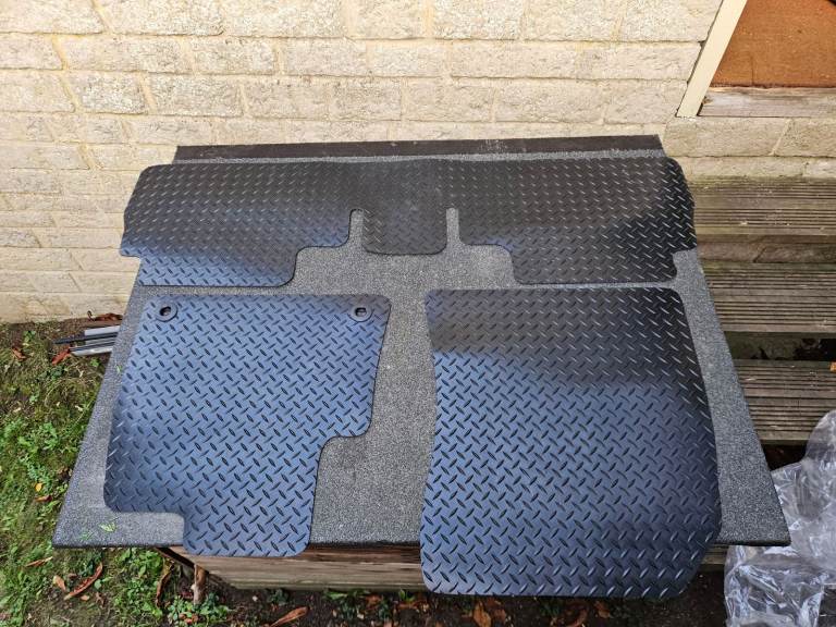 Citroen Berlingo Car 2019-On Tailored 3mm Heavy Duty Rubber Van Floor Mats