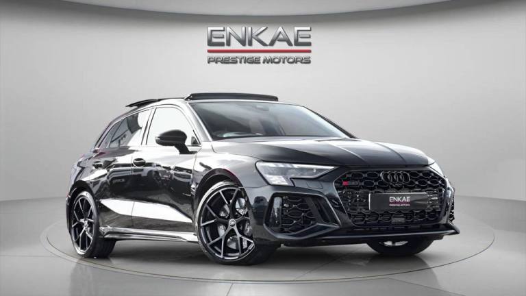 2023 23 AUDI RS3 2.5 TFSI VORSPRUNG SPORTBACK 5DR PETROL S TRONIC QUATTRO EURO 6