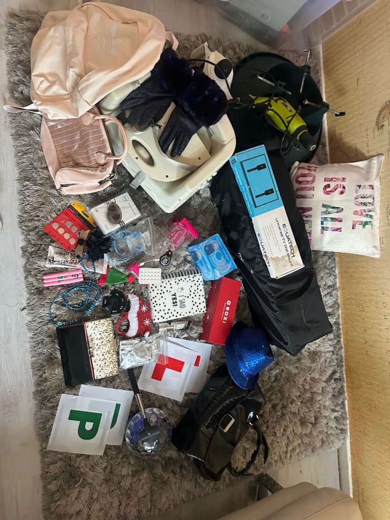 Mixed Bag of Household Items and Accessories