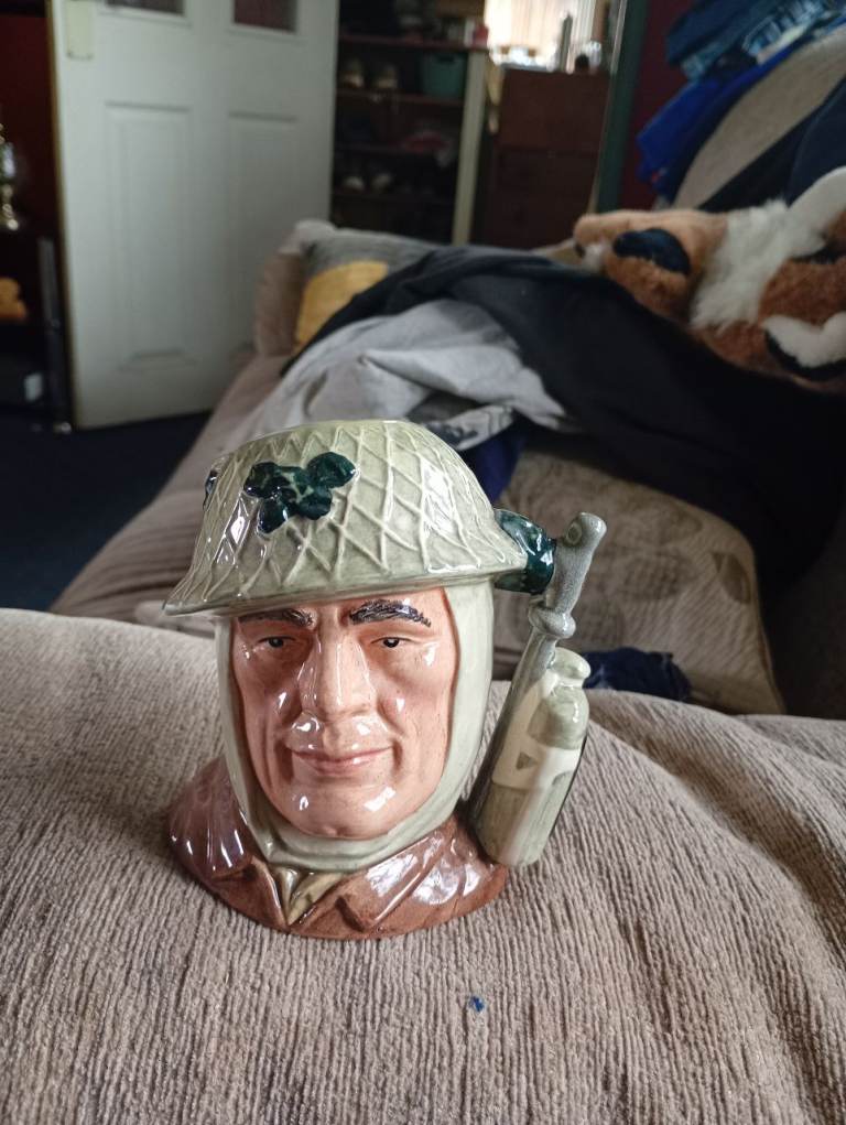 Royal Doulton Toby Jug 'The Soldier' – Good Condition